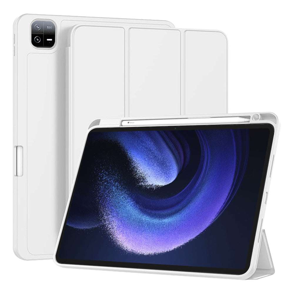 Funda para Xiaomi Pad 6 / 6 Pro, Techsuit, Flex Trifold, Gris