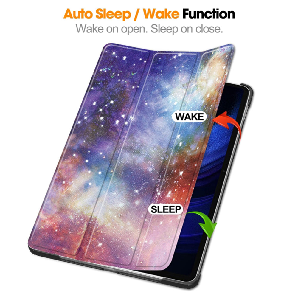 Funda para Xiaomi Pad 6 / 6 Pro, Techsuit, FoldPro Galaxy, Multicolor