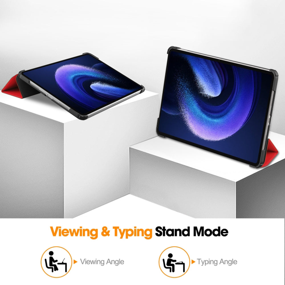 Funda para Xiaomi Pad 6 / 6 Pro, Techsuit, FoldPro, Roja
