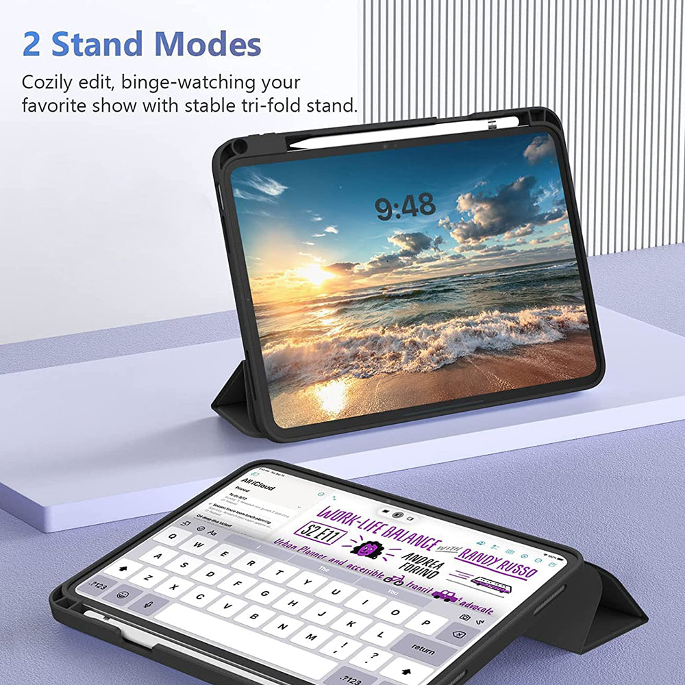 Funda para Xiaomi Pad 7 / 7 Pro, Techsuit, Flex Trifold, Negra