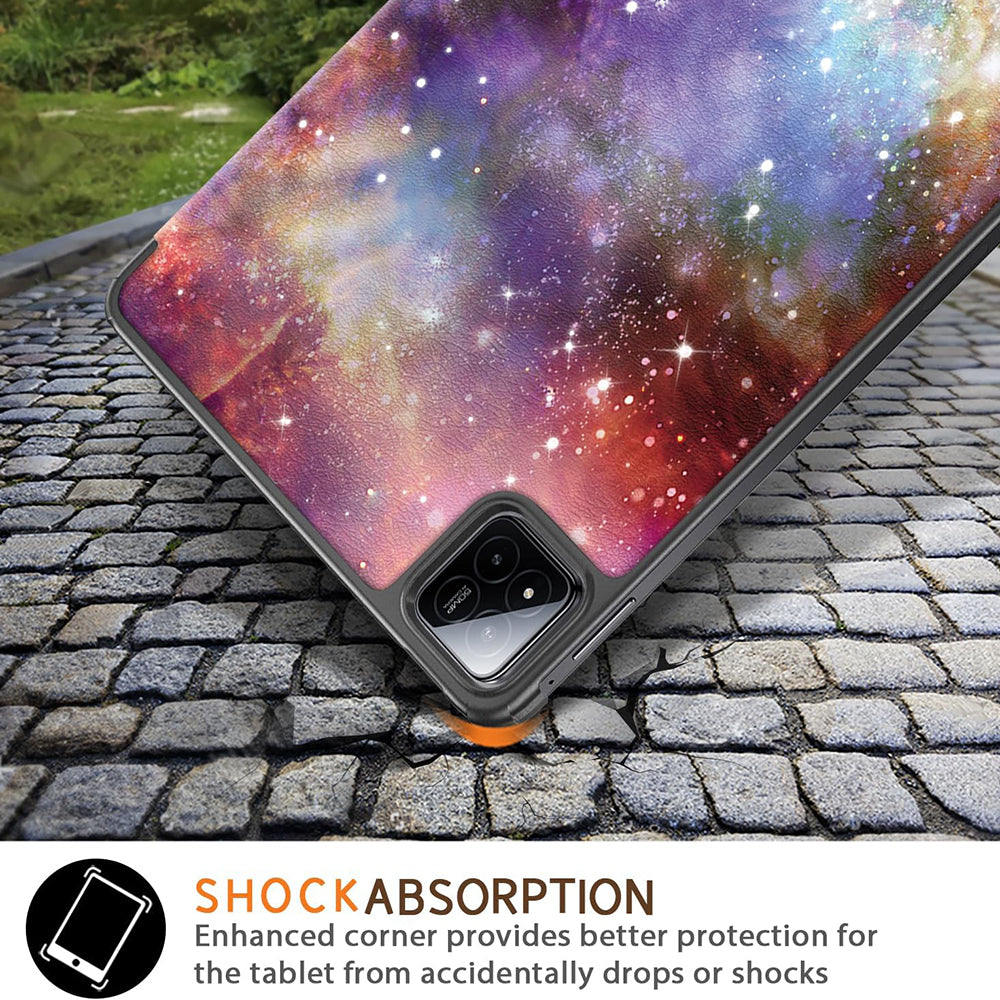 Funda para Xiaomi Pad 7 / 7 Pro, Techsuit, FoldPro Galaxy, Multicolor