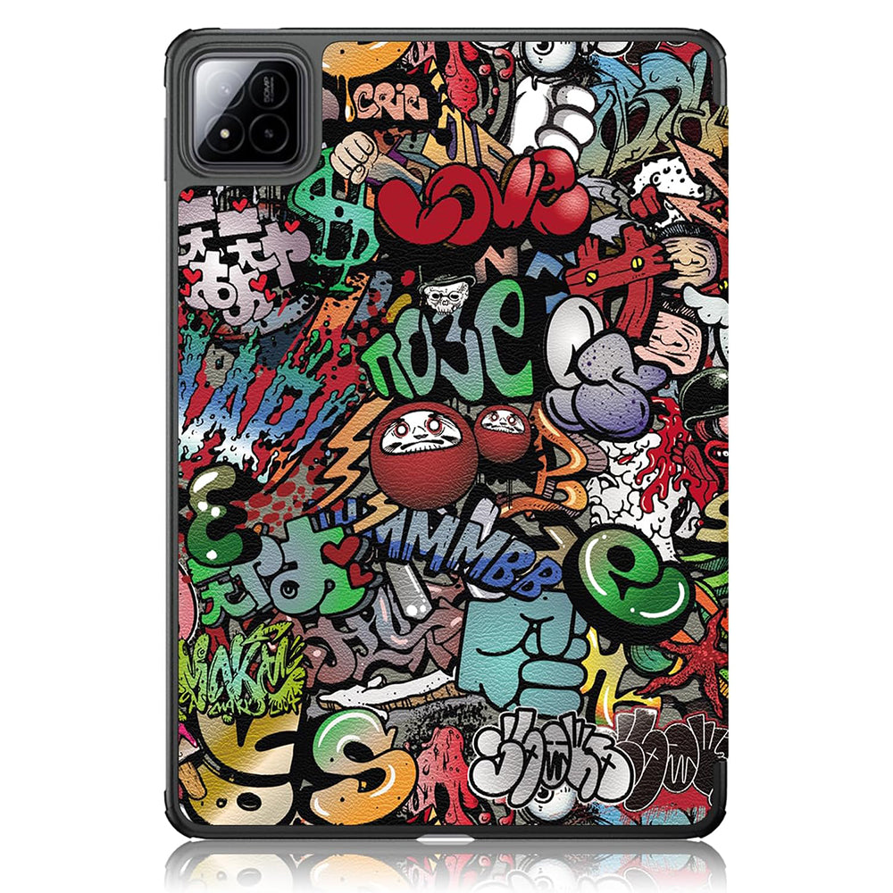 Funda para Xiaomi Pad 7 / 7 Pro, Techsuit, FoldPro Urban Vibe, Multicolor
