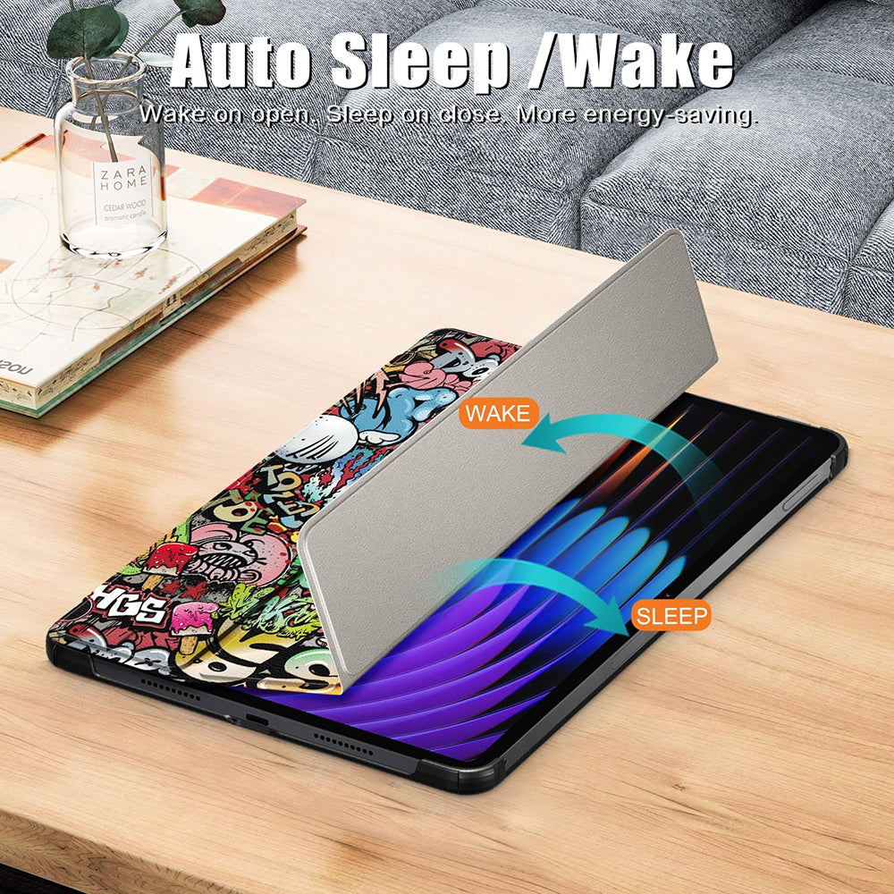 Funda para Xiaomi Pad 7 / 7 Pro, Techsuit, FoldPro Urban Vibe, Multicolor