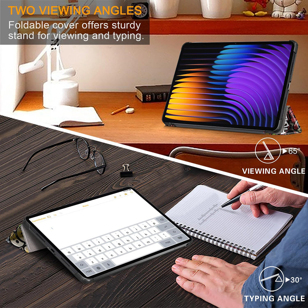Funda para Xiaomi Pad 7 / 7 Pro, Techsuit, FoldPro Urban Vibe, Multicolor
