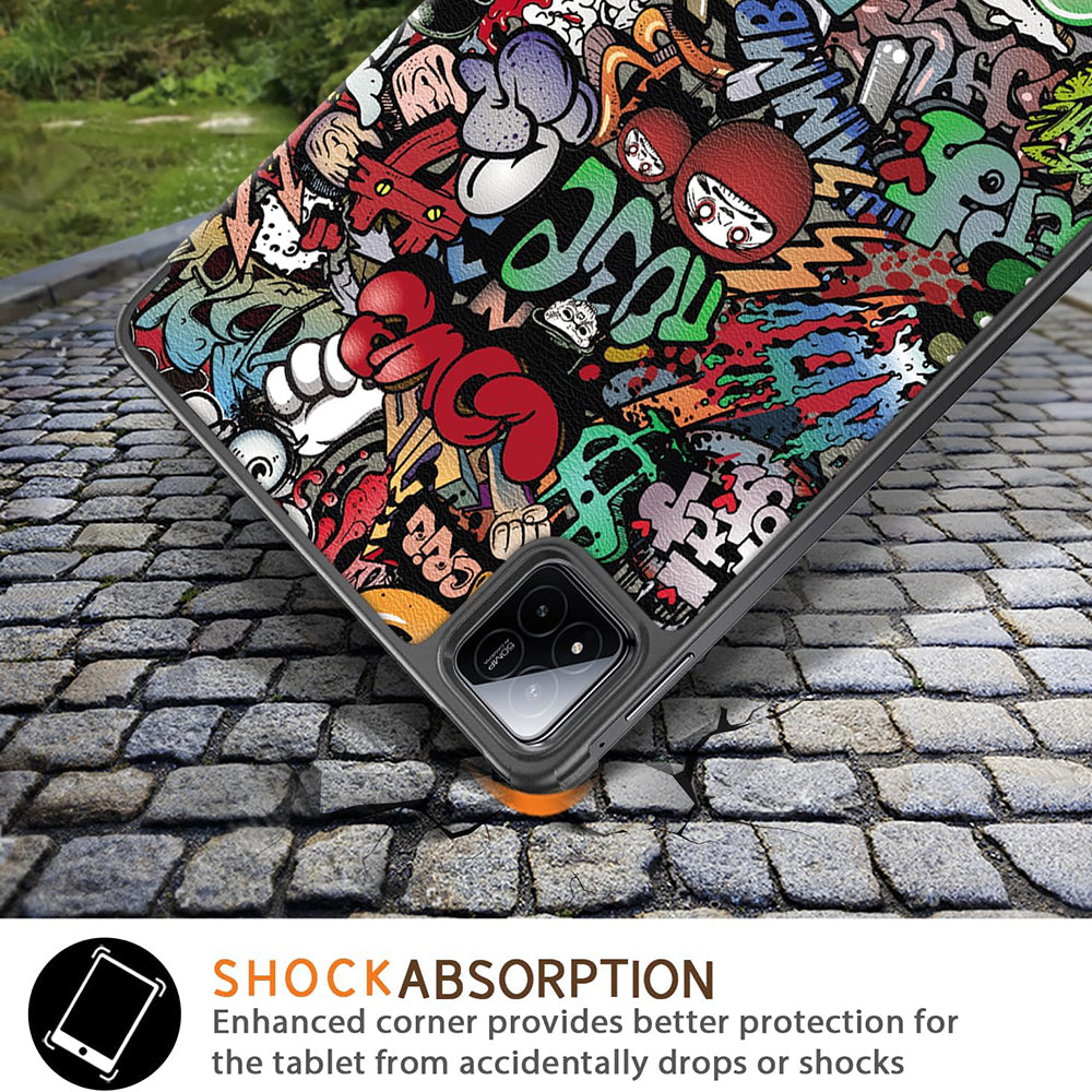 Funda para Xiaomi Pad 7 / 7 Pro, Techsuit, FoldPro Urban Vibe, Multicolor