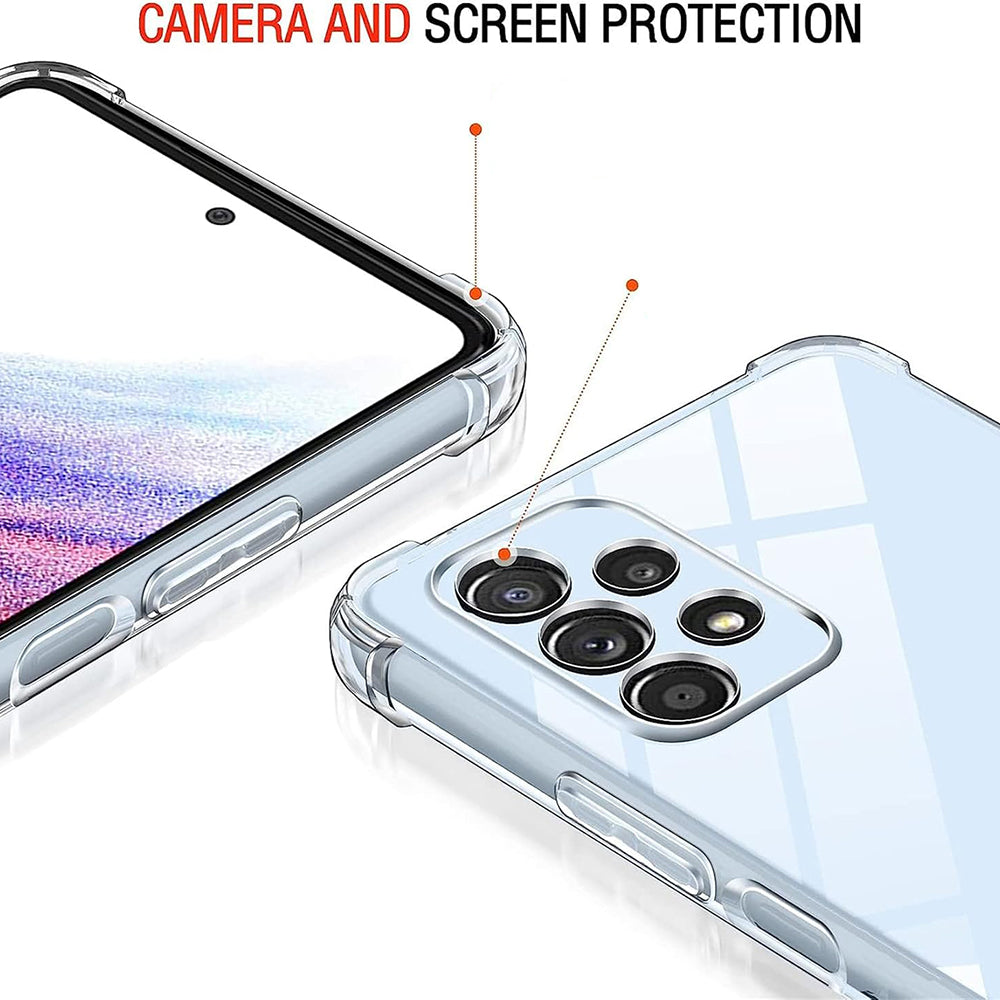 Funda para Xiaomi Poco C40, Techsuit, Antigolpes Transparente, Transparente