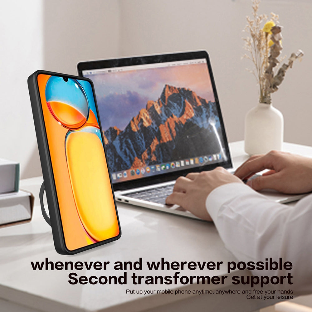 Funda para Xiaomi Poco C65 / Redmi 13C, Techsuit, CamGuard Pro, Negra
