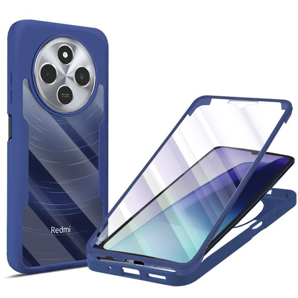 Funda para Xiaomi Poco C75 / Redmi 14C, Techsuit, ColorVerse 360, Azul