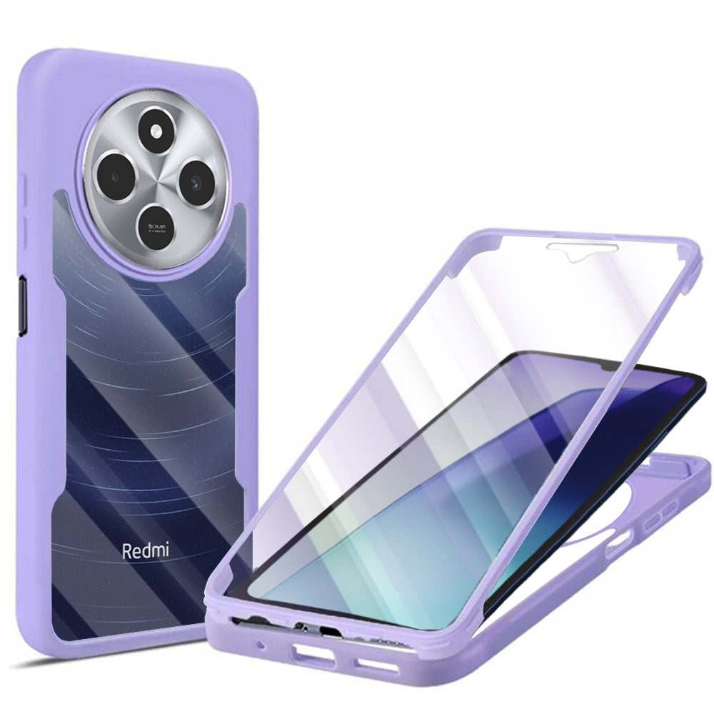Funda para Xiaomi Poco C75 / Redmi 14C, Techsuit, ColorVerse 360, Morado