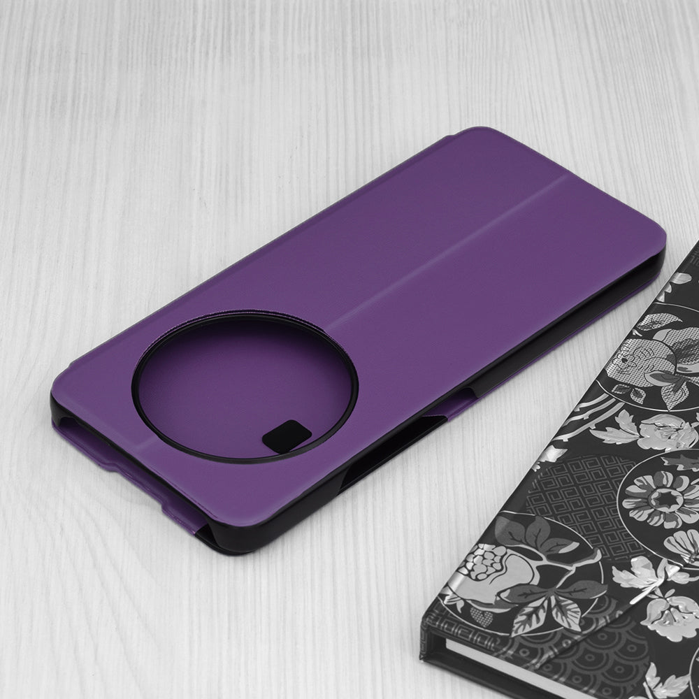 Funda para Xiaomi Poco C75 / Redmi 14C, Techsuit, eFold, Morado