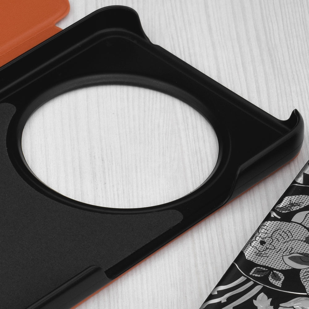 Funda para Xiaomi Poco C75 / Redmi 14C, Techsuit, eFold, Naranja