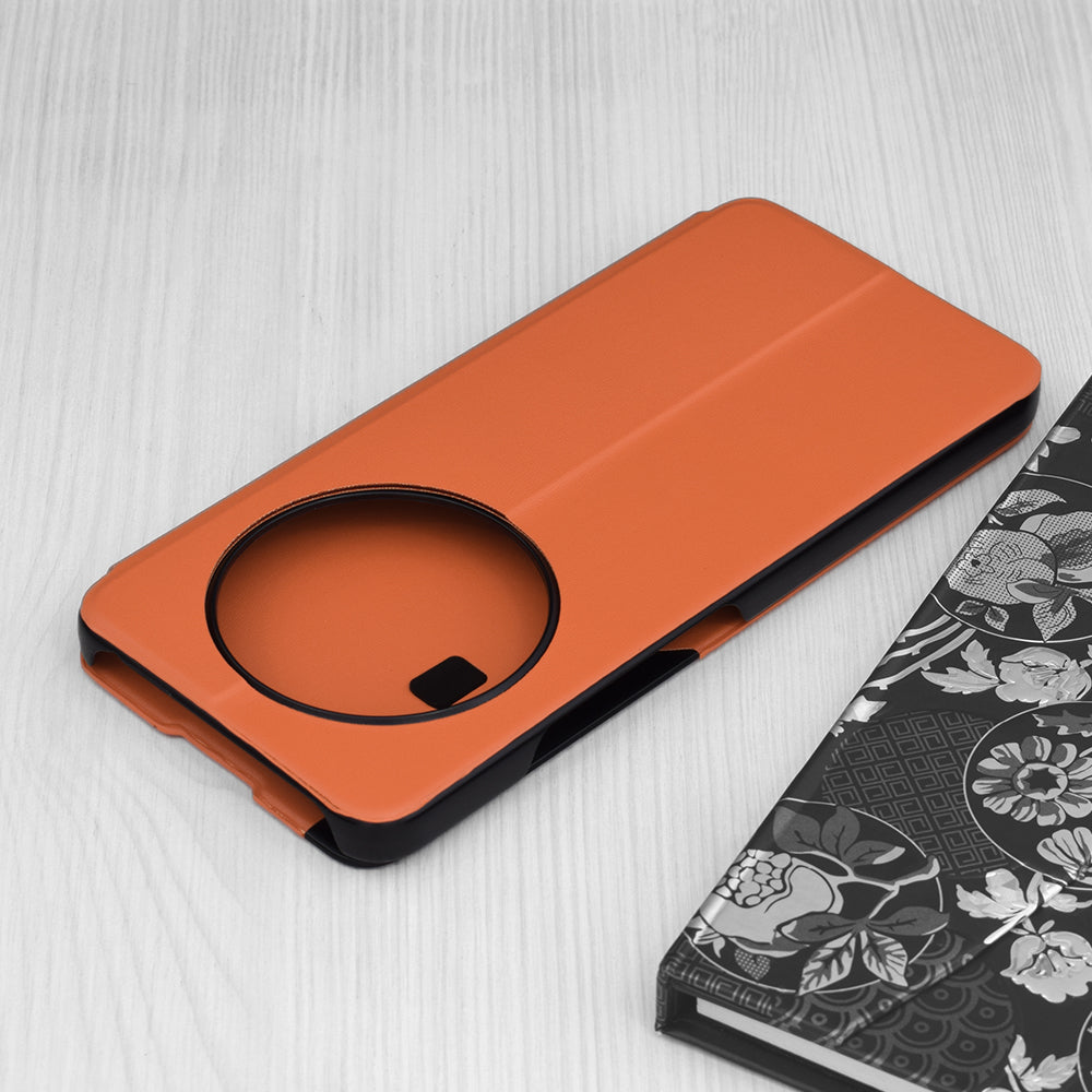 Funda para Xiaomi Poco C75 / Redmi 14C, Techsuit, eFold, Naranja