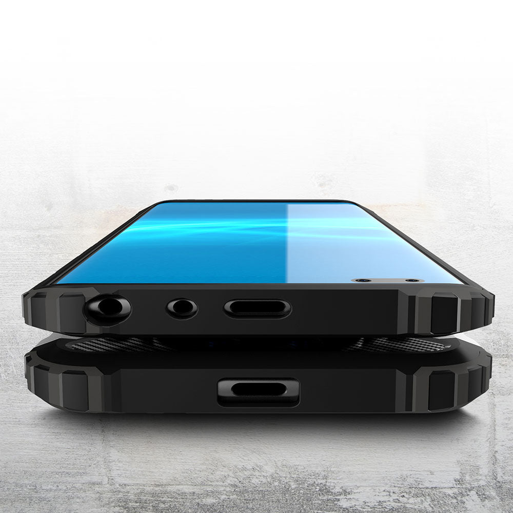 Funda para Xiaomi Poco C75 / Redmi 14C, Techsuit, Hybrid Armor, Negra