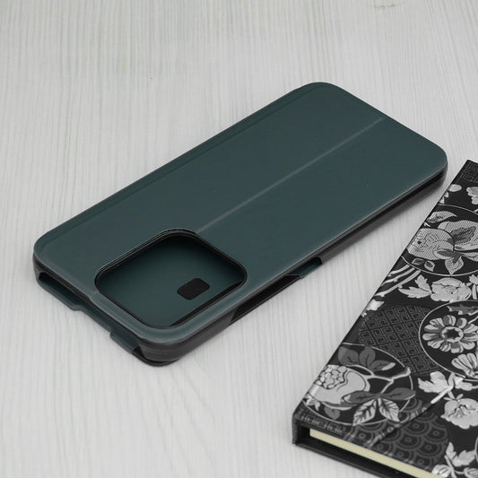 Funda para Xiaomi Poco C85 4G / Redmi 15C 5G / 15C 4G, Techsuit, eFold, Verde Oscuro