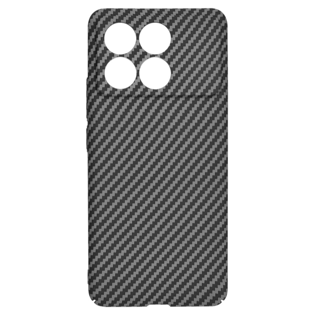 Funda para Xiaomi Poco F6 Pro, Techsuit, Carbonite FiberShell, Negra