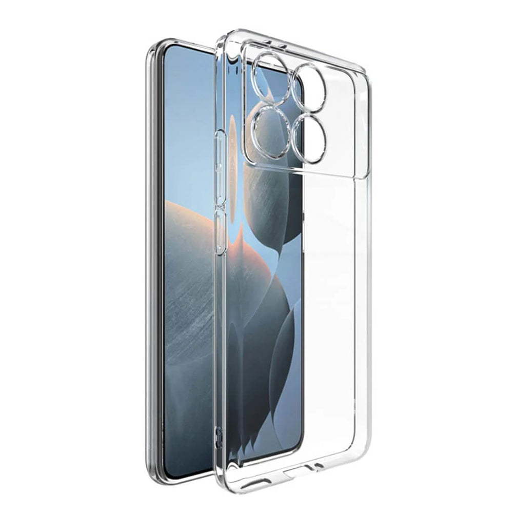 Funda para Xiaomi Poco F6 Pro, Techsuit, Clara, Transparente