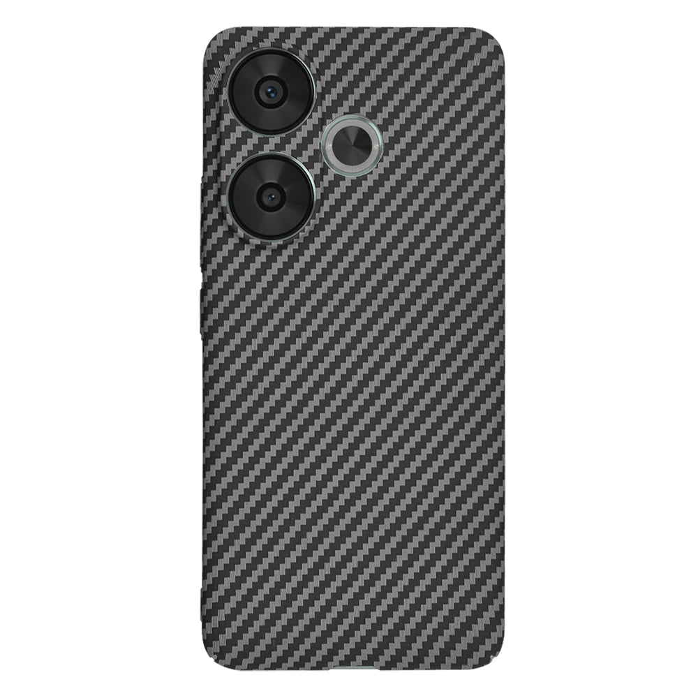 Funda para Xiaomi Poco F6, Techsuit, Carbonite FiberShell, Negra