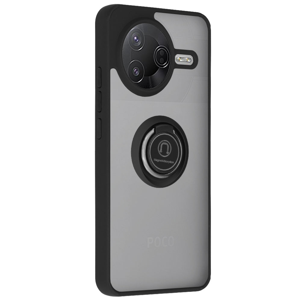 Funda para Xiaomi Poco F7 Pro, Techsuit, Glinth, Negra