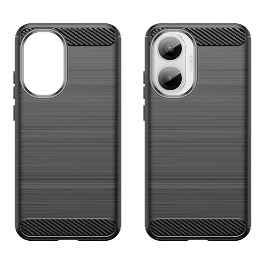 Funda para Xiaomi Poco F7, Techsuit, Carbono, Negra
