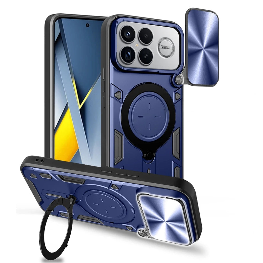 Funda para Xiaomi Poco F8 Ultra, Techsuit, CamGuard Pro, Azul