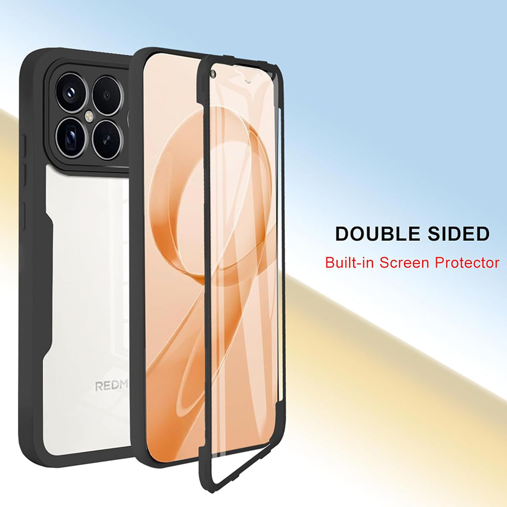Funda para Xiaomi Poco F8 Ultra, Techsuit, ColorVerse 360, Negra