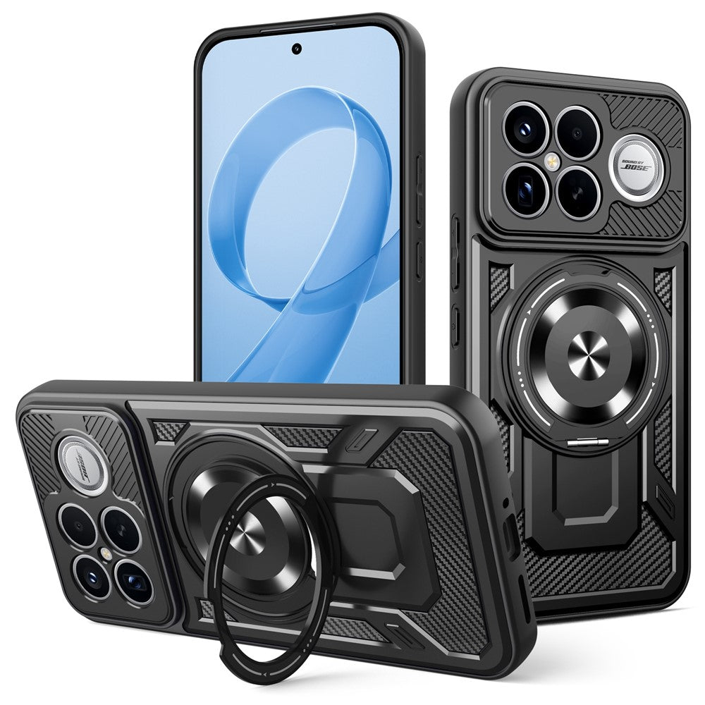 Funda para Xiaomi Poco F8 Ultra, Techsuit, RuggedCam, Negra