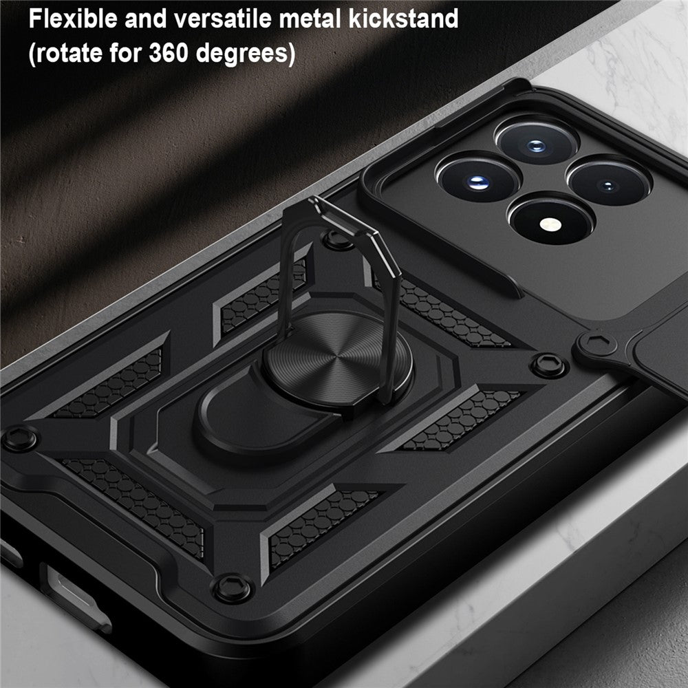 Funda para Xiaomi Poco F9 Pro, Techsuit, CamShield, Negra