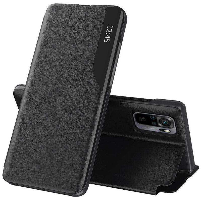 Funda para Xiaomi Poco M5s / Redmi Note 10S / Note 10, Techsuit, eFold, Negra