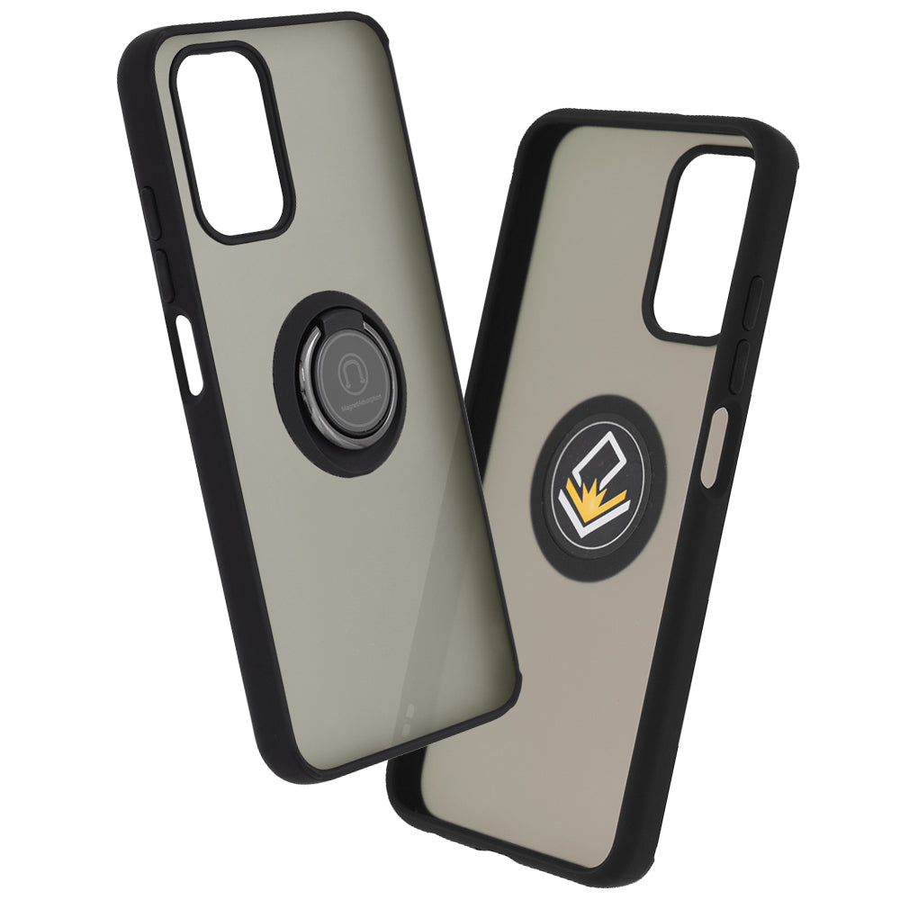 Funda para Xiaomi Poco M5s / Redmi Note 10S / Note 10, Techsuit, Glinth, Negra