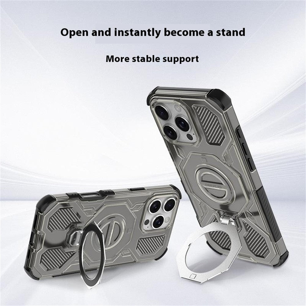 Funda para Xiaomi Poco M8 Pro / Redmi Note 15 Pro+ 5G, Techsuit, Carbon Shield Pro, Ahumada