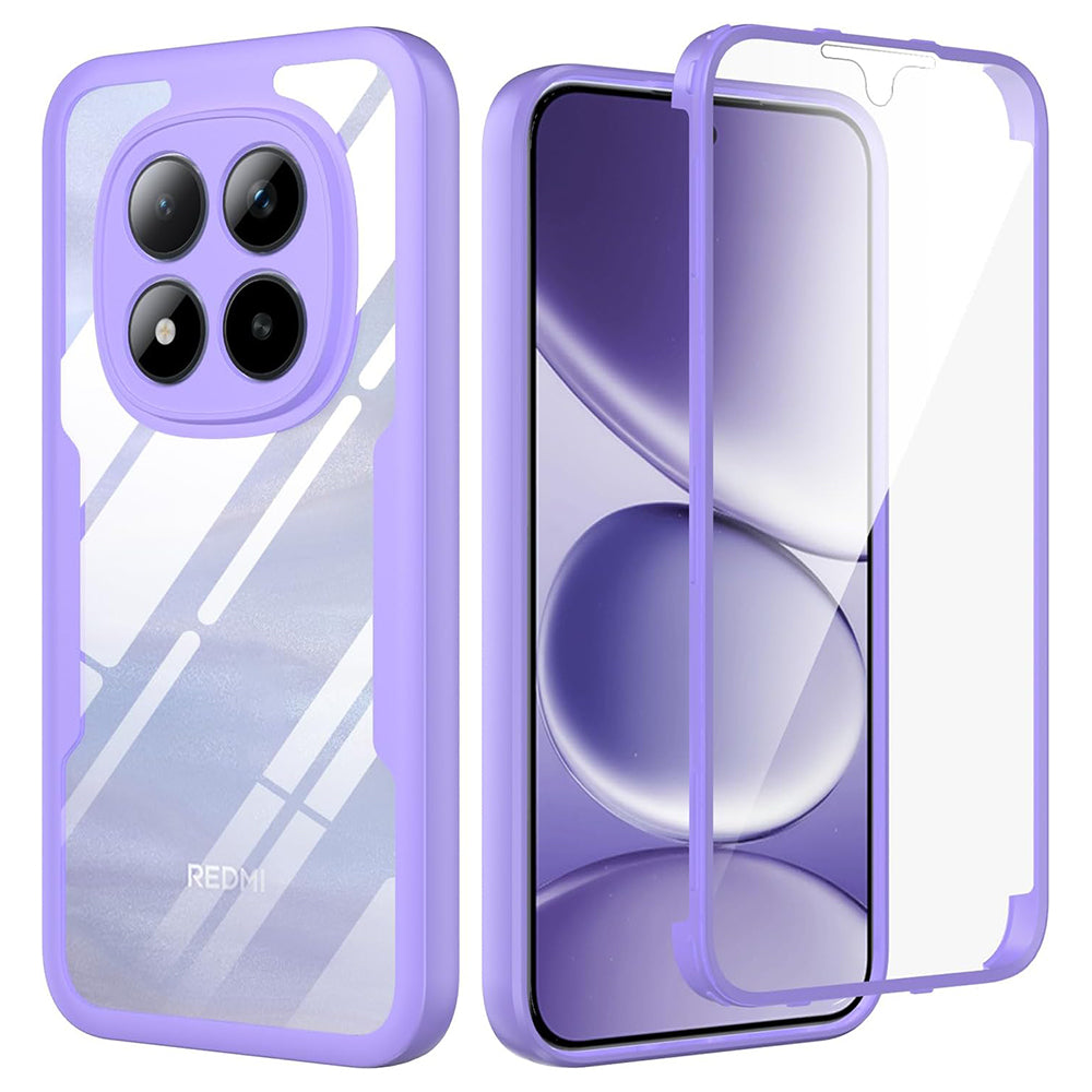 Funda para Xiaomi Poco M8 Pro / Redmi Note 15 Pro+ 5G, Techsuit, ColorVerse 360, Morado