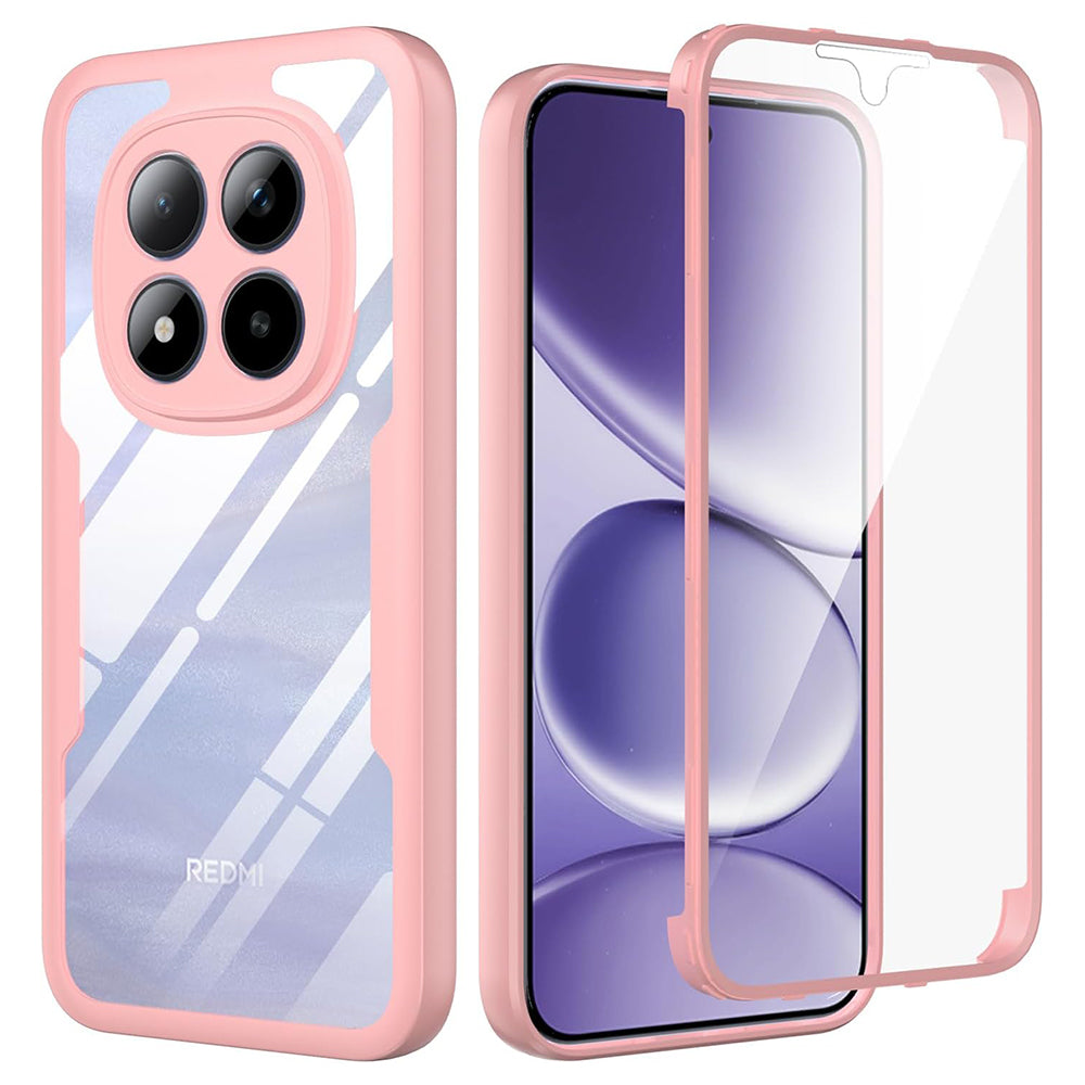 Funda para Xiaomi Poco M8 Pro / Redmi Note 15 Pro+ 5G, Techsuit, ColorVerse 360, Rosa