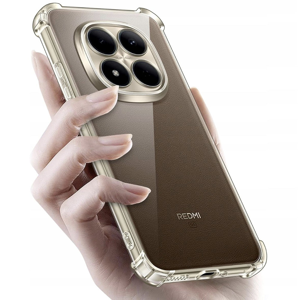 Funda para Xiaomi Poco M8 Pro / Redmi Note 15 Pro+ 5G, Techsuit, Shockproof Clear, Transparente