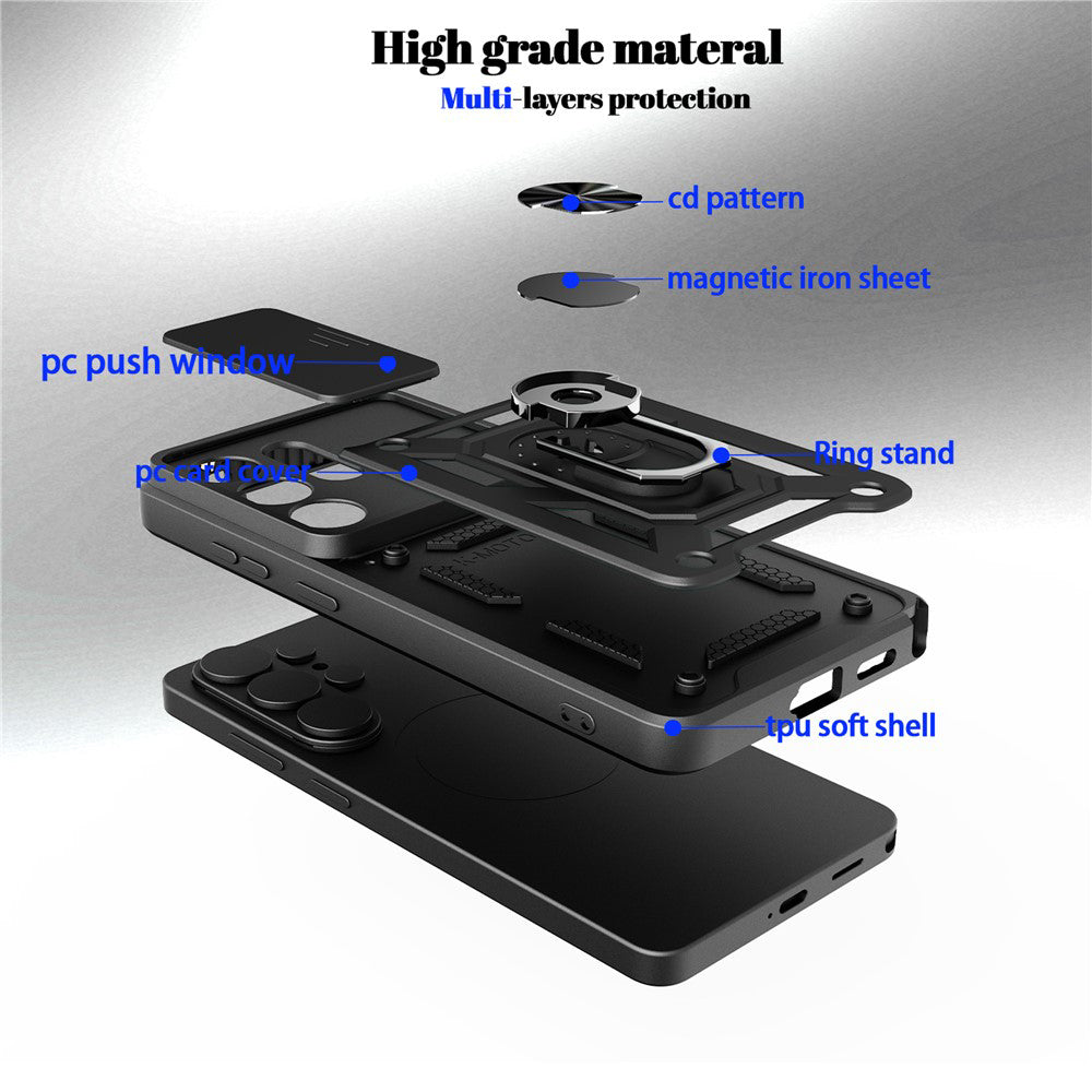 Funda para Xiaomi Poco M8 / Redmi Note 15 5G / Note 15 4G, Techsuit, CamShield, Dorada