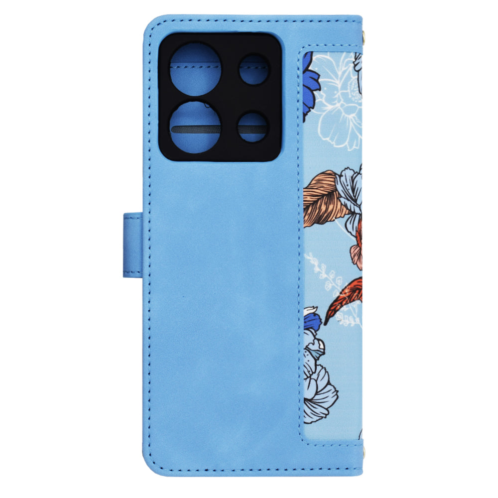 Funda para Xiaomi Poco X6 / Note 13 Pro 5G, Techsuit, FlipCraft, Azul
