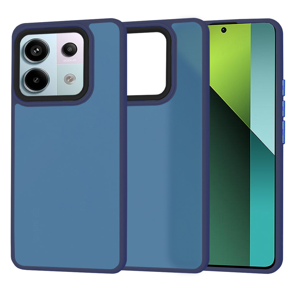 Funda para Xiaomi Poco X6 / Note 13 Pro 5G, Techsuit, HaloFrost, Azul marino