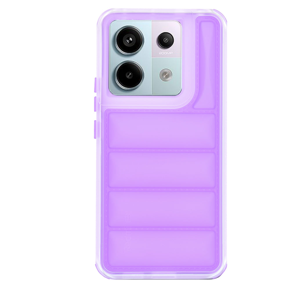 Funda para Xiaomi Poco X6 / Note 13 Pro 5G, Techsuit, Wave Shield, Morado