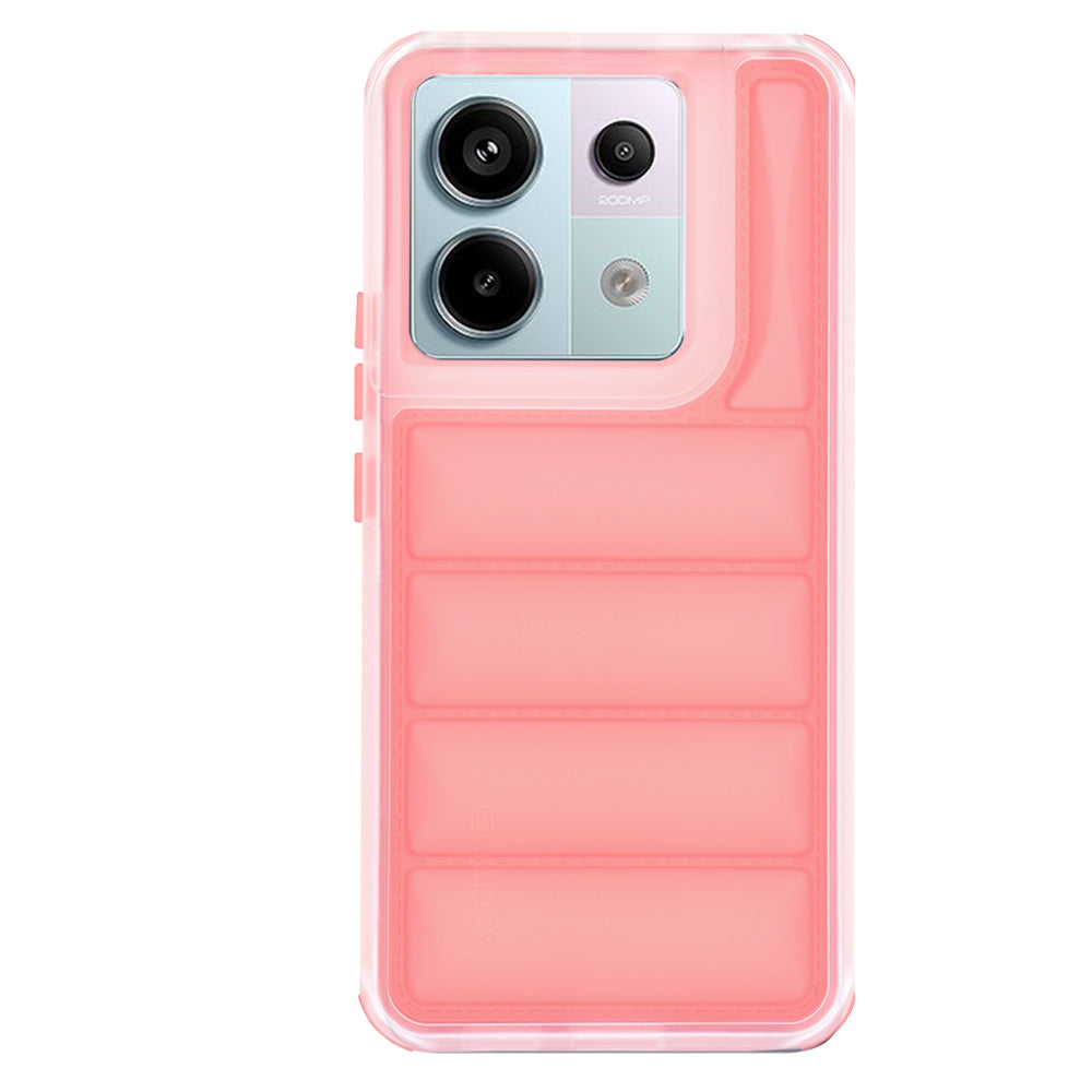 Funda para Xiaomi Poco X6 / Note 13 Pro 5G, Techsuit, Wave Shield, Roja