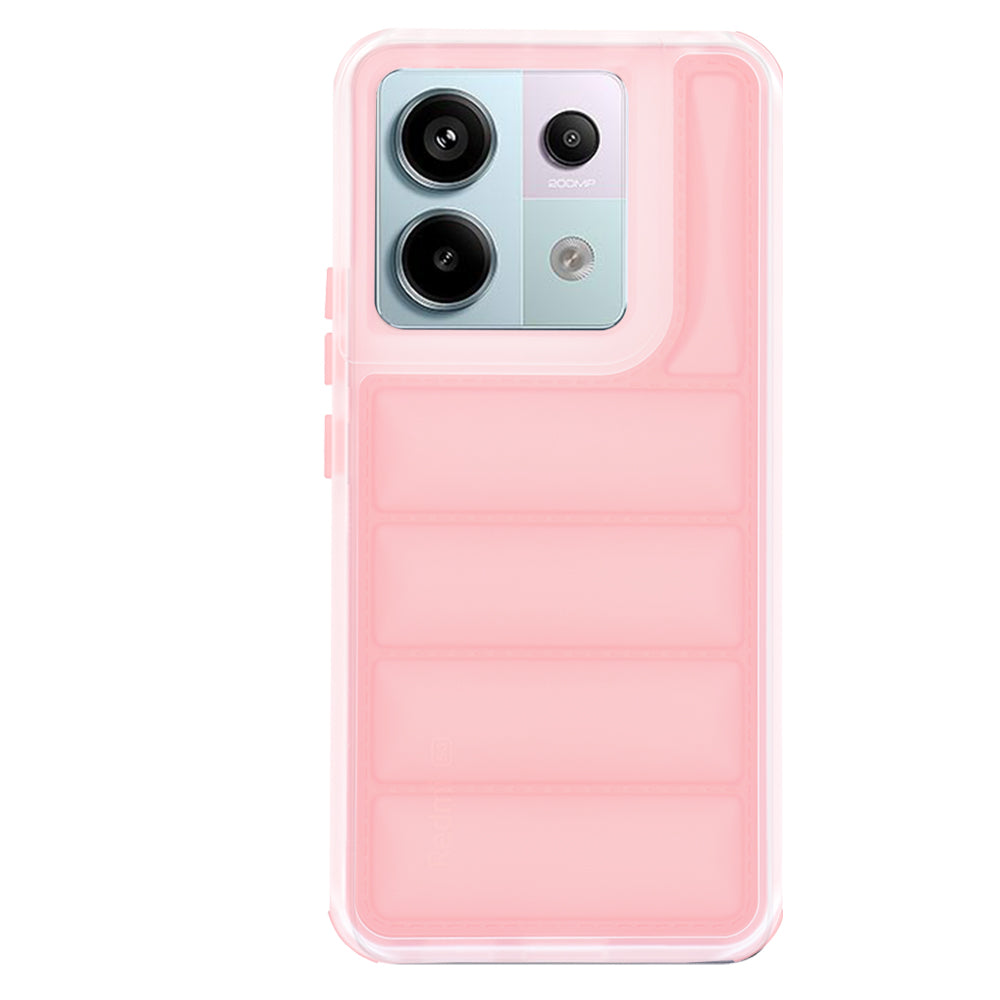 Funda para Xiaomi Poco X6 / Note 13 Pro 5G, Techsuit, Wave Shield, Rosa