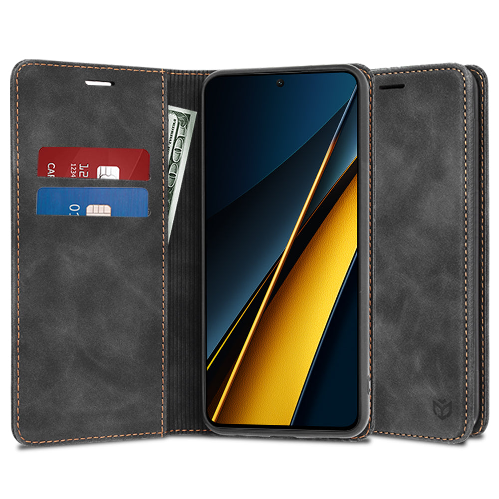 Funda para Xiaomi Poco X6 Pro, Techsuit, Confy, Negra