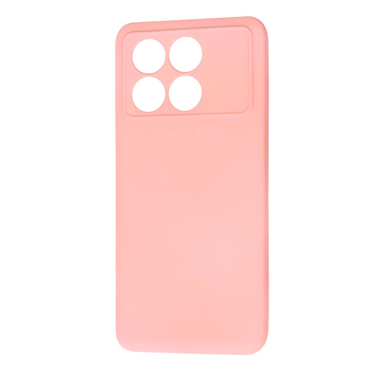 Funda para Xiaomi Poco X6 Pro, Techsuit, SoftFlex, Rosa Claro