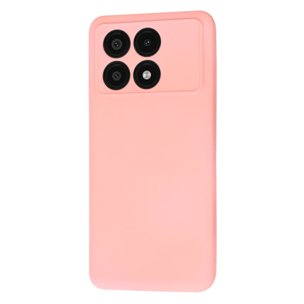 Funda para Xiaomi Poco X6 Pro, Techsuit, SoftFlex, Rosa Claro