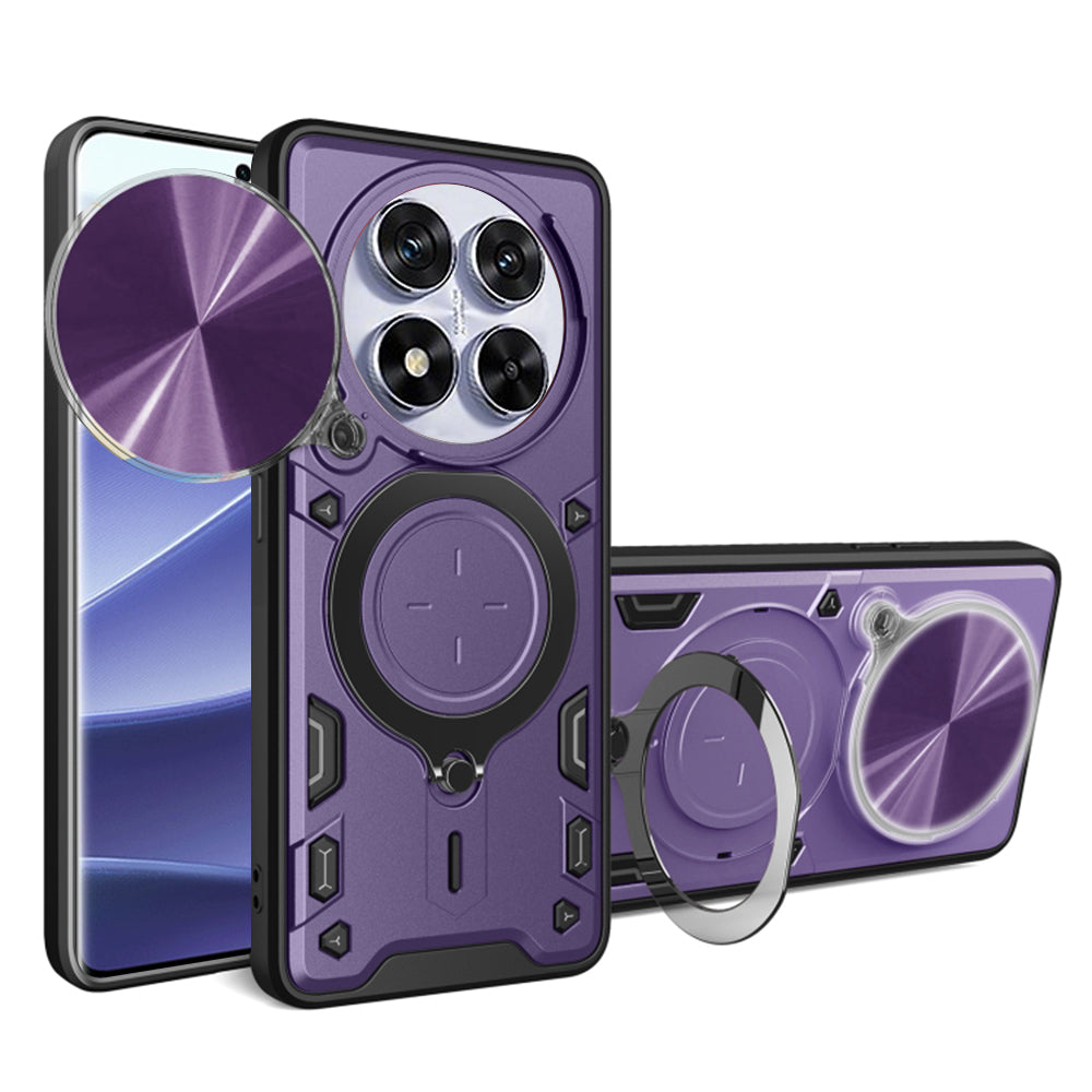 Funda para Xiaomi Poco X7 / Note 14 Pro 5G, Techsuit, CamGuard Pro, Morado