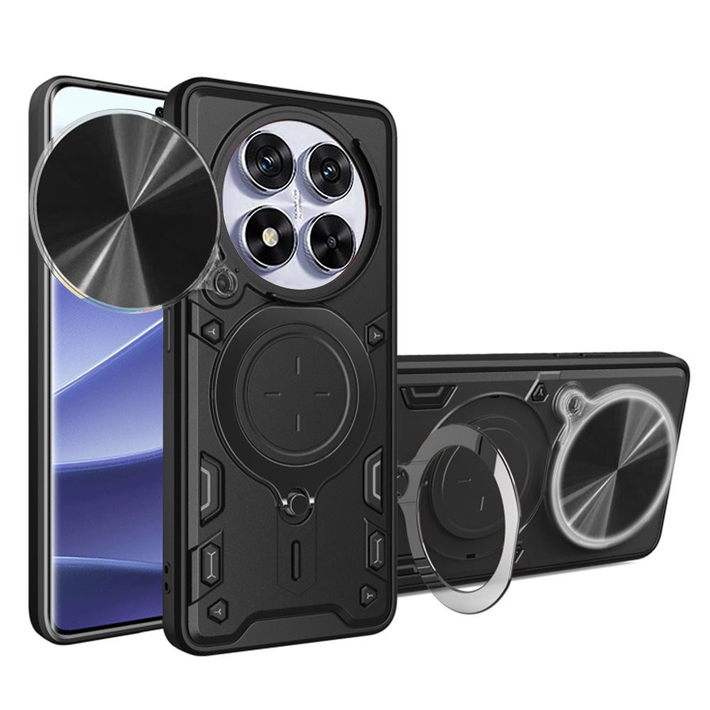 Funda para Xiaomi Poco X7 / Note 14 Pro 5G, Techsuit, CamGuard Pro, Negra