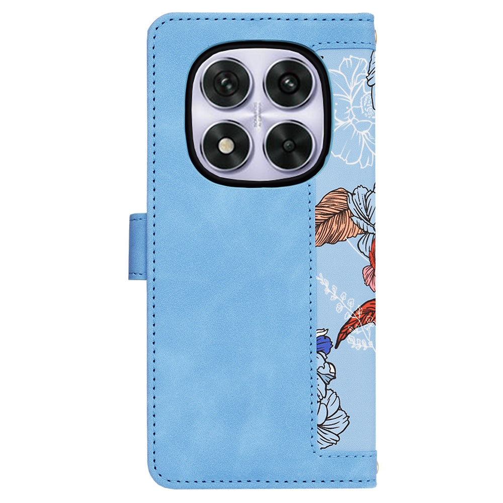 Funda para Xiaomi Poco X7 / Note 14 Pro 5G, Techsuit, FlipCraft, Azul