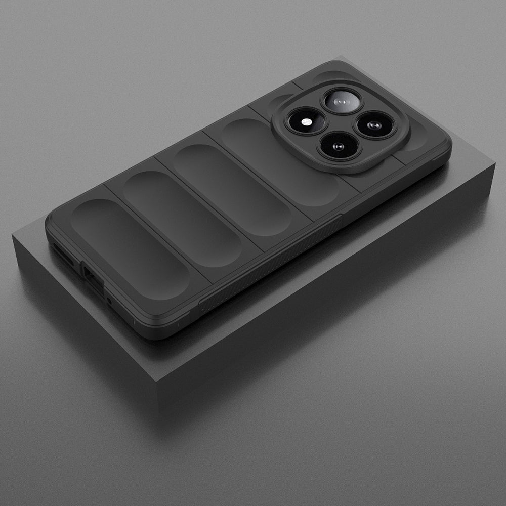 Funda para Xiaomi Poco X7 / Note 14 Pro 5G, Techsuit, Magic Shield, Negra