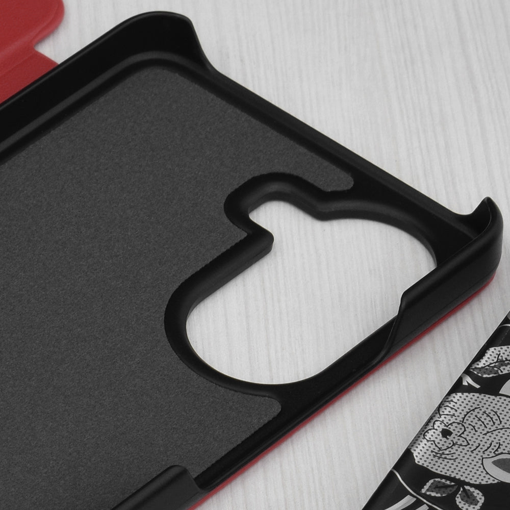 Funda para Xiaomi Poco X7 Pro, Techsuit, eFold, Roja