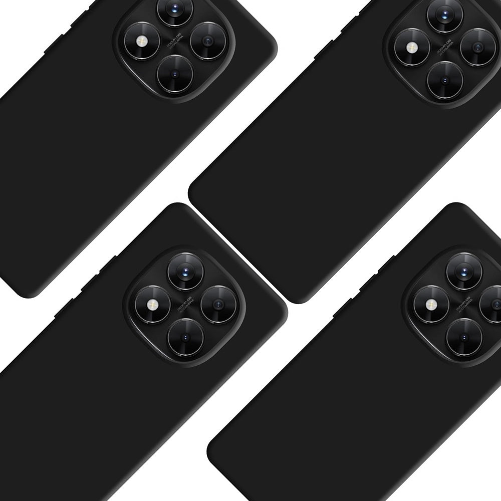 Funda para Xiaomi Poco X7 / Redmi Note 14 Pro 5G, 3MK, Negra Mate