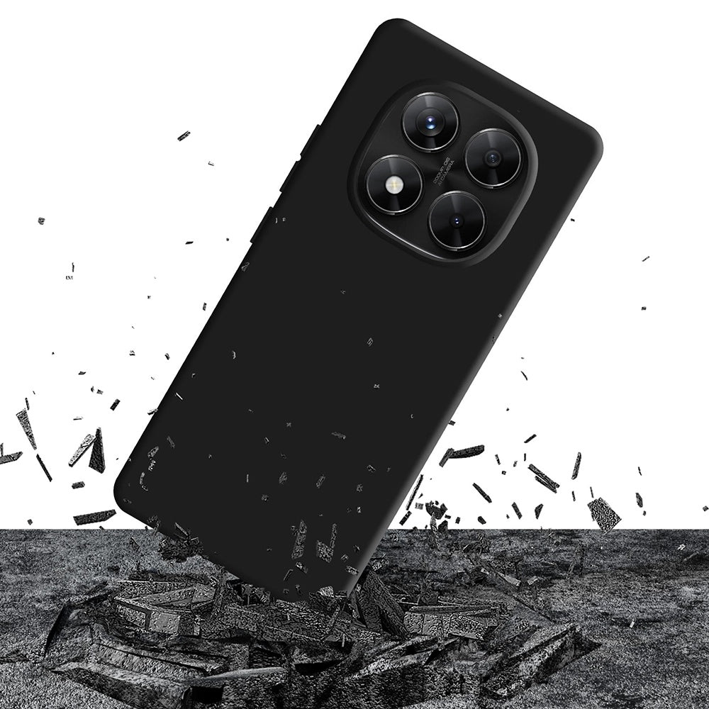 Funda para Xiaomi Poco X7 / Redmi Note 14 Pro 5G, 3MK, Negra Mate