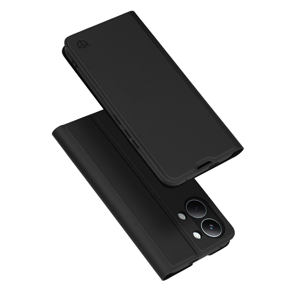 Funda para Xiaomi Poco X8 Pro Max, Techsuit, Magskin Book, Negra